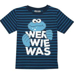 Sesame Street Kids - Krümelmonster - Wer Wie Was detské tricko modrá