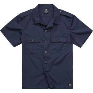 Brandit Tričko Ripstop s polovičními rukávy Košile námořnická modrá