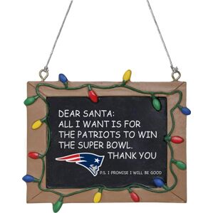NFL Tabulka New England Patriots Vánocní ozdoba - koule vícebarevný