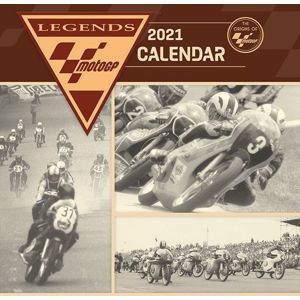 Moto GP 2021 Nástenný kalendár vícebarevný
