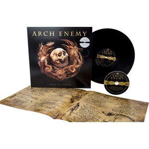 Arch Enemy Will to power LP & CD černá