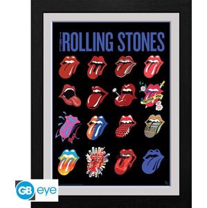 The Rolling Stones Tongue Zarámovaný obraz standard