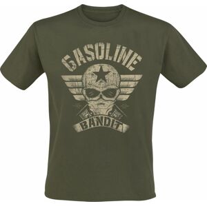 Gasoline Bandit Classic Logo Tričko olivová