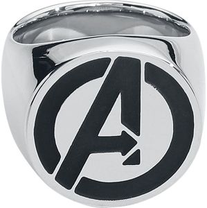 Avengers Prsten s pečetí prsten stríbrná