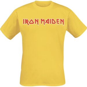 Iron Maiden Logo Tričko žlutá