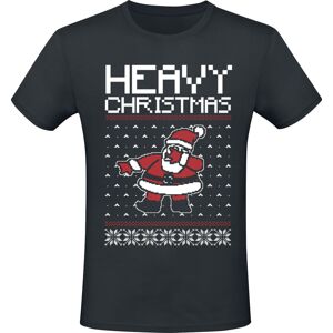 Sprüche Heavy Christmas Tričko černá