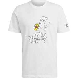Adidas Tricko Simpsons Squishee Tričko bílá