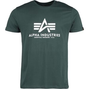 Alpha Industries Basic T-Shirt Tričko zelená