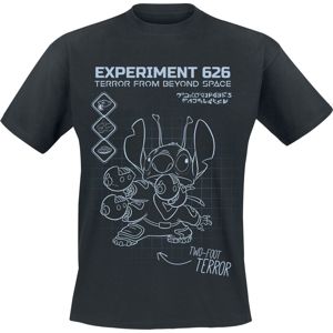 Lilo & Stitch Experiment 626 Tričko černá