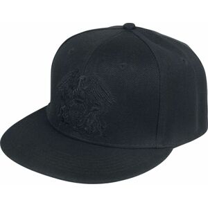 Queen Black Crest - Snapback Cap kšiltovka černá