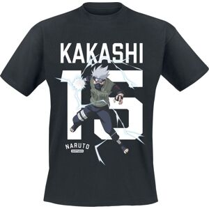 Naruto Kakashi 15 Tričko černá