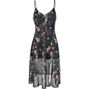 Jawbreaker Midi šaty Night Garden s potiskem Šaty vícebarevný