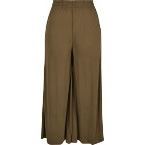 Urban Classics Dámské Culotte kalhoty Kalhoty olivová