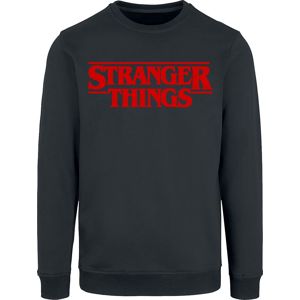 Stranger Things Classic Logo Mikina černá