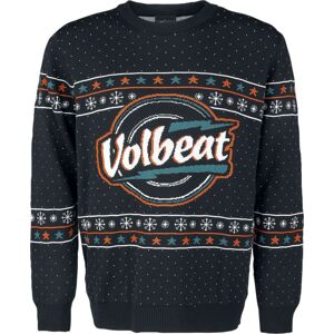 Volbeat Holiday Sweater 2022 Pletený svetr černá