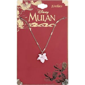 Mulan Lotus Flower Náhrdelník - řetízek zlatá