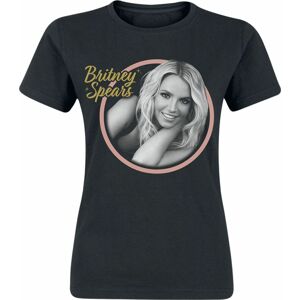Spears, Britney Circle Photo Dámské tričko černá