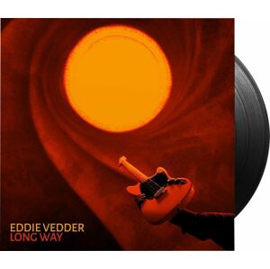 Eddie Vedder Long way 7 inch-SINGL černá