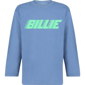 Eilish, Billie Racer Logo Blosh tricko s dlouhým rukávem modrá