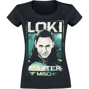 Loki Master Of Mischief Dámské tričko černá