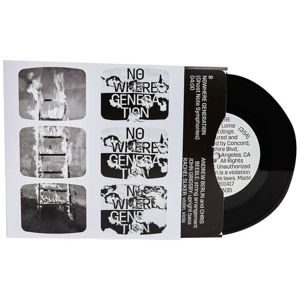 Rise Against Nowhere generation 7 inch-SINGL černá