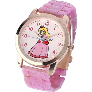 Super Mario Princess Peach Náramkové hodinky růžová