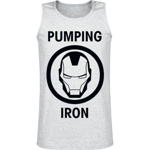 Iron Man Pumping Iron tílko prošedivelá