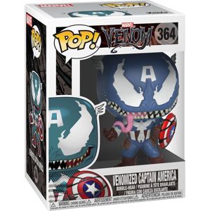 Venom (Marvel) Vinylová figurka č. 364 Venomized Captain America Sberatelská postava standard