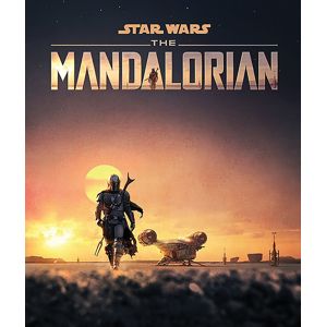Star Wars The Mandalorian - Dusk tisk na plátne standard