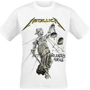 Metallica Justice Tričko bílá