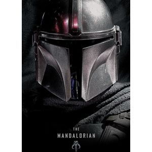 Star Wars The Mandalorian - Dark Warrior plakát vícebarevný