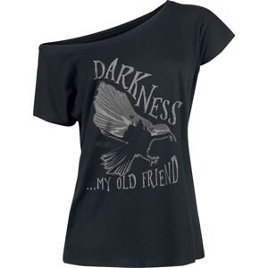 Wednesday Darkness... My Old Friend Dámské tričko černá