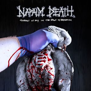 Napalm Death Throes of joy in the jaws of defeatism CD & nášivka standard