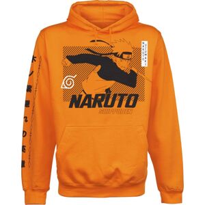 Naruto Kunai Run Mikina s kapucí oranžová