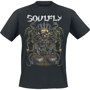 Soulfly Music Is My Weapon Tričko černá