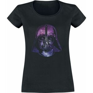 Star Wars Vader Space Helmet Dámské tričko černá