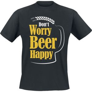 Don`t Worry Beer Happy tricko černá