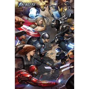 Avengers Gamerverse - Face Off plakát vícebarevný