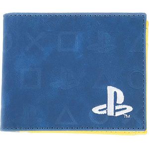 Playstation icons Peněženka modrá/žlutá