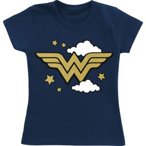 Wonder Woman Clouds detské tricko modrá