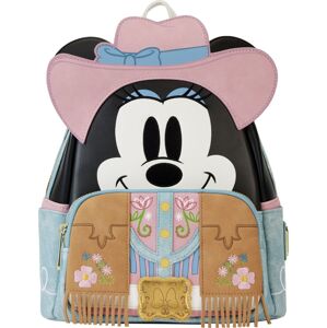 Mickey & Minnie Mouse Loungefly - Western Minnie Batoh vícebarevný