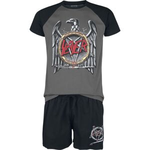 Slayer Logo pyžama cerná/šedá