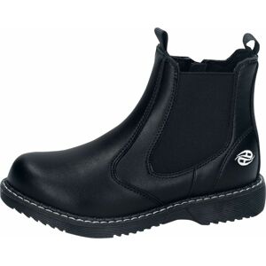 Dockers by Gerli Cierne Chelsea topánky Dětské boty černá