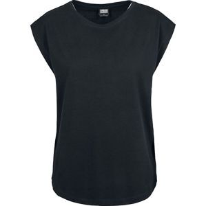 Urban Classics Dámské tričko Basic Shaped dívcí tricko černá