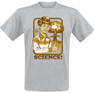 Steven Rhodes Science! Tričko šedý vres