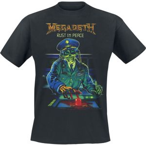 Megadeth General Vic Button Tričko černá