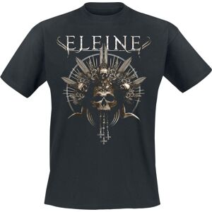 Eleine Crowned Tričko černá