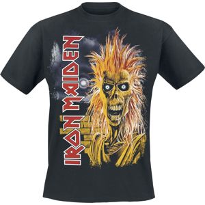 Iron Maiden 1st Album Tracklist Tričko černá