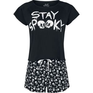 Full Volume by EMP Stay Spooky Pyjama pyžama černá