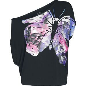 Full Volume by EMP T-Shirt mit Butterfly Dámské tričko černá